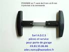 Poignee de porte garage basculante garage