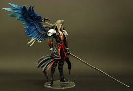 I beat him at level 63 after some hard working at a sound strategy. Kingdom Hearts Sephiroth Play Arts Kingdom Hearts Play Arts Vol