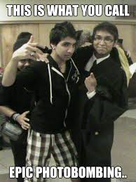 This Is What You Call Epic Photobombing Photobomb Quickmeme