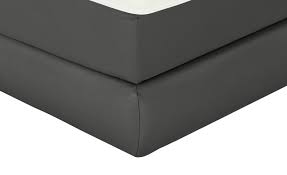 Futonbetten bei höffner online kaufen. Wohnwert Boxspringbett Dormian Bolge Low Fango Dunkelgrau 180x200 Cm