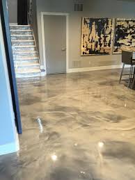 Ideas For Your New Concrete Finished Basement Finishing Basement Concrete Stained Floors Basement Remodel Diy