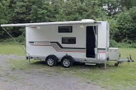 April 2020 in allgemein, outdoor. Der Wohnwagen Garage Transportanhanger Quadwelt