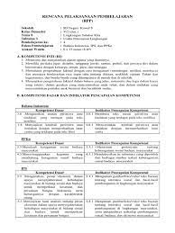 Bisa berupa pemberian cinta dan kasih sayang. Rencana Pelaksanaan Pembelajaran Rpp