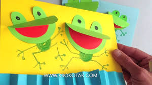 There are no boring worksheets here! Frog Craft For Kids Youtube