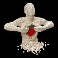 Heartfelt Nathan Sawaya The Art Of The Brick Lego Sculptures Lego Art Legos