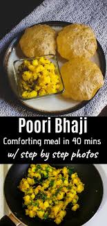 Maharashtrian Poori Bhaji Recipe Puri Bhaji Spice Up The Curry Recipe Bhaji Recipe Recipes Indian Food Recipes