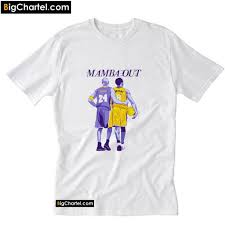 Kobe Bryant Mamba Out T Shirt Pu27 In 2020 Kobe Bryant Kobe Bryant Shirt Kobe