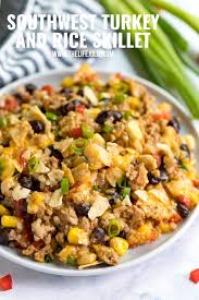 Southwest Ground Turkey And Rice Skillet Ground Turkey Recipes Healthy Ground Turkey And Sausage Recipe Ground Turkey Dinners