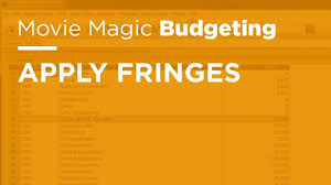Some users have trouble finding the templates folder once the program is installed. Legacy Movie Magic Budgeting Apply Fringes Youtube