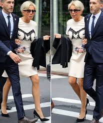 Brigitte macron's daughter has spoken publicly for the first time about the romance between her mother and the teenage emmanuel macron. Brigitte Macron News French First Lady Gives Cheeky Flash Of Underwear In Lace Dress Express Co Uk