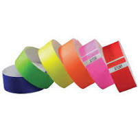 Tytan-Band® 1" Tyvek® Wristbands TYS Adhesive Closure (500/Pack)
