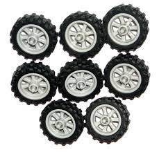 Lego 8 Motorcycle Wheels New City Dirt Bike Wheels 50861 50862 Motorcycle Wheels Bike Wheel Dirt Bike