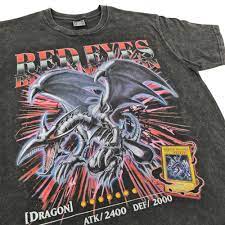Vintage Red Eyes Black Dragon T-shirt | Uncle Reco
