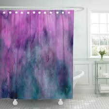 To get to know teal better, see more of teal bedroom and its combinations below. Cynlon Watercolor Tie Abstract Purple And Teal Colorful Dye Modern Bathroom Decor Bath Shower Curtain 66x72 Inch Walmart Com Walmart Com