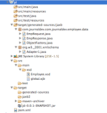 Com.moi.communicationv2.schemas doesnt contain objectfactory.class or jaxb.index Jaxb2 Maven Plugin Xjc Example To Generate Java Classes From Xsd Journaldev