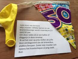 Alfred Meester On Twitter Ontroerende Actie Van Dochter Voor Moeder Die Krantenbezorgster Is En Vandaag 50 Jaar Werd Http T Co Ykwzb3yl1s