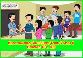 Maybe you would like to learn more about one of these? Kunci Jawaban Buku Siswa Tema 6 Kelas 6 Halaman 101 102 Sanjayaops