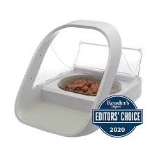 The microchip pet feeder makes feeding times so much easier! The Surefeed Microchip Pet Feeder From Sure Petcare