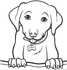 Puppy coloring pages for preschoolers; Puppy Coloring Pages Animal Printable Sheets Cute Golden Retriever Puppy 2021 4068 Coloring4free Coloring4free Com