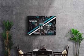 Download wallpapers 1024x768 reign, adelaide kane, toby rugby. Port Adelaide Power Afl Legends Mancave Memorabilia Canvas Print Gamer Gifts Australia