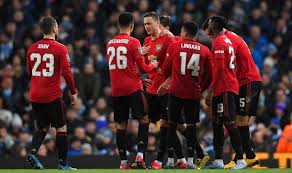 City will be looking to reach our fourth successive carabao cup final when we take on manchester united at old trafford on wednesday 6 january. Man City 0 1 Man Utd Pep Guardiola S Side Reach Carabao Cup Final Despite Derby Defeat Football Sport Express Co Uk