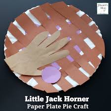 Jack and the beanstalk coloring pages inside page glum. Little Jack Horner Paper Plate Pie Craft