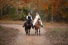 Newlywed Horse Ride