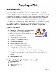 dysphagia diet what is dysphagia hamilton family health team