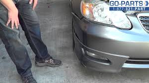 Modified toyota corolla altis sedan (10th generation, e140) with front bumper spoiler, side body kit, rear spoiler, rear bumper body kit. Replace 2003 2008 Toyota Corolla Bumper Cover How To Change Install 2004 2005 2006 2007 Youtube