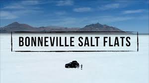The bonneville salt flats are a 30,000 acre expanse of hard, white salt crust on the western edge of the great salt lake basin in utah. Bonneville Salt Flats Utah 4k Drone Video Youtube