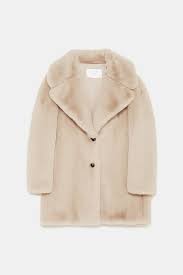 Zara Faux Fur Coat Zara Faux Fur Coat Pink Faux Fur Coat Faux Fur Coats Outfit