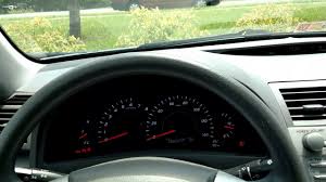 Make sure odometer (odo) is displaying total mileage (usually the 'a' display). How To Reset A Maintenance Light On A 2010 Toyota Camry Youtube