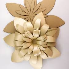 I say simple because although there are a lot of steps, they are very easy to make. Paper Flower Template Kit Pattern Diy Make Your Own Flower Backdrop Photo Booth Flower Decoration Card Stock Alegria Papermaking Com Arts Crafts Sewing