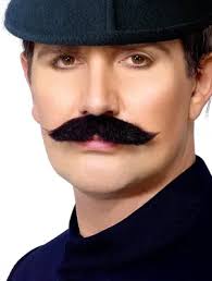 Widmann SANTA CLAUS WIG WITH BEARD & MOUSTACHE, EYEBROWS in