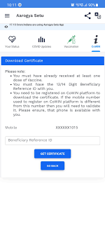 Covid 19 Vaccination Certificate How To Download Yours From Cowin Aarogya Setu App
