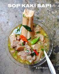 Resep Sop Kaki Sapi By Julieromzi Resep Masakan Resep Masakan Indonesia Makanan