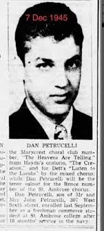 Donato Angelo Francisco “Dan” Petruccelli (1927-2016)