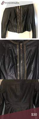 Leather Jacket Fitted Leather Jacket Jackets Black Leather Jacket