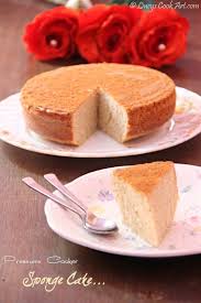 Pressure Cooker Sponge Cake Cake Recipe With Eggs Cooker Cake Pressure Cooker Desserts