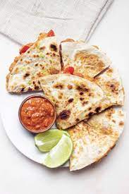 Spicy Bean And Cheese Quesadillas Sweet Sorrel Recipe Cheese Quesadilla Raw Food Recipes Spicy Recipes