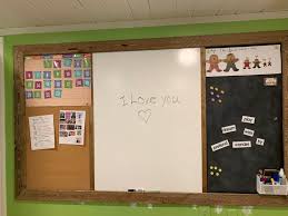 Maybe you would like to learn more about one of these? Diy Magnetic Bulletin Board Our Re Purposed Home