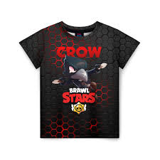 Последние твиты от brawl stars(@brawlst44183276). Children S T Shirt 3d Brawl Stars Crow T Shirts Aliexpress