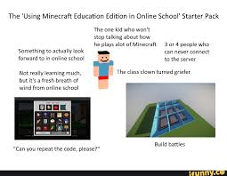 Learn to teach with minecraft. The Using Minecraft Education Edition In Online School Starter Pack The One Kid Who Won T