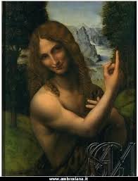 Andrea Salai Salaino Giacomo Caprotti St John The Baptist Autoportrait After Leonardo Da Vinci S St John Leonardo Da Vinci John The Baptist Leonardo