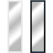 Homestyle regent pvc accordion folding door fits 36wide x 80high white. Mainstays Over The Door Mirror Walmart Com Walmart Com