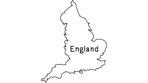 The embroidery has all been done over a printed outline. England Map Outline Coloring U K Political Map Drawing Easy Step By Step Youtube