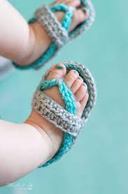 Crochet Baby Flip Flops Sandals Free Crochet Pattern Whistle And Ivy