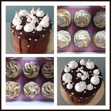 Layer Cake Chocolat Au Lait Et Ses Petites Meringues Cake Chocolat Chocolat Au Lait Chocolat