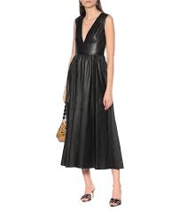 Leather Maxi Dress