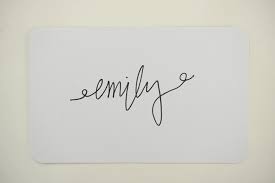 From envelopes to place cards, artist and owner emily tailors her talents to individual tastes and. Faux Calligraphy Cupcakes Cashmere